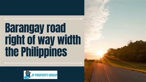 law barangay roads